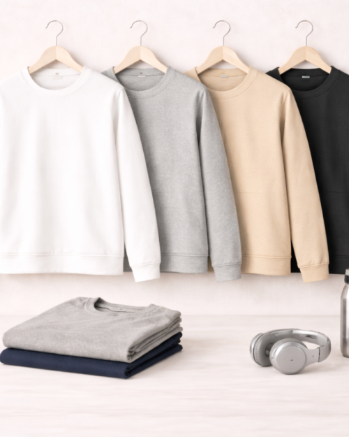 Sudaderas sin capucha