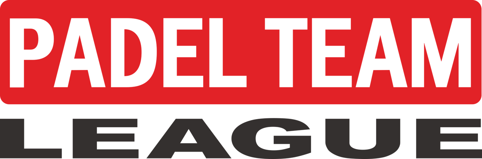 Inicio padel team legue logo (blanco)