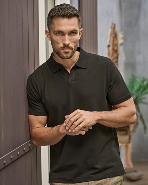 polo luxury stretch cuello v